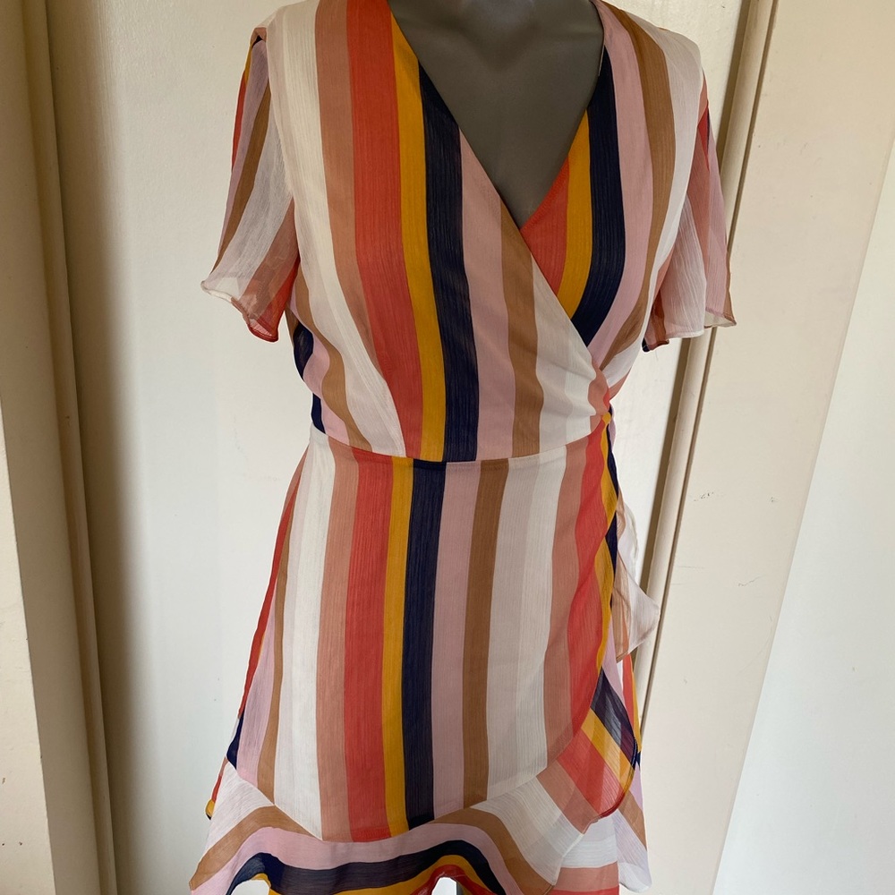 All in favour size large wrap dress…